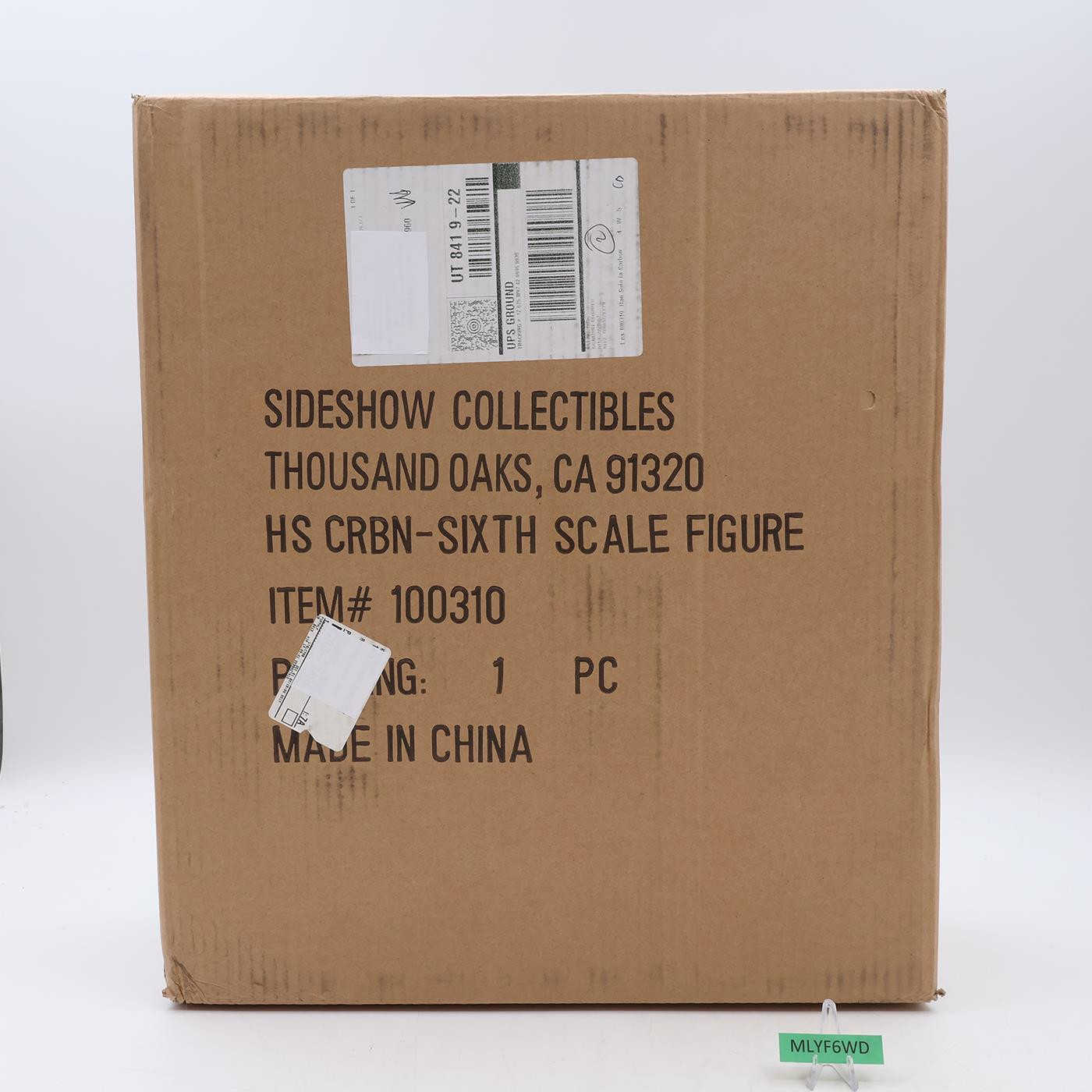 100310 Han Solo in Carbonite Star Wars ESB Sideshow Collectibles 1:6 Figure NEW