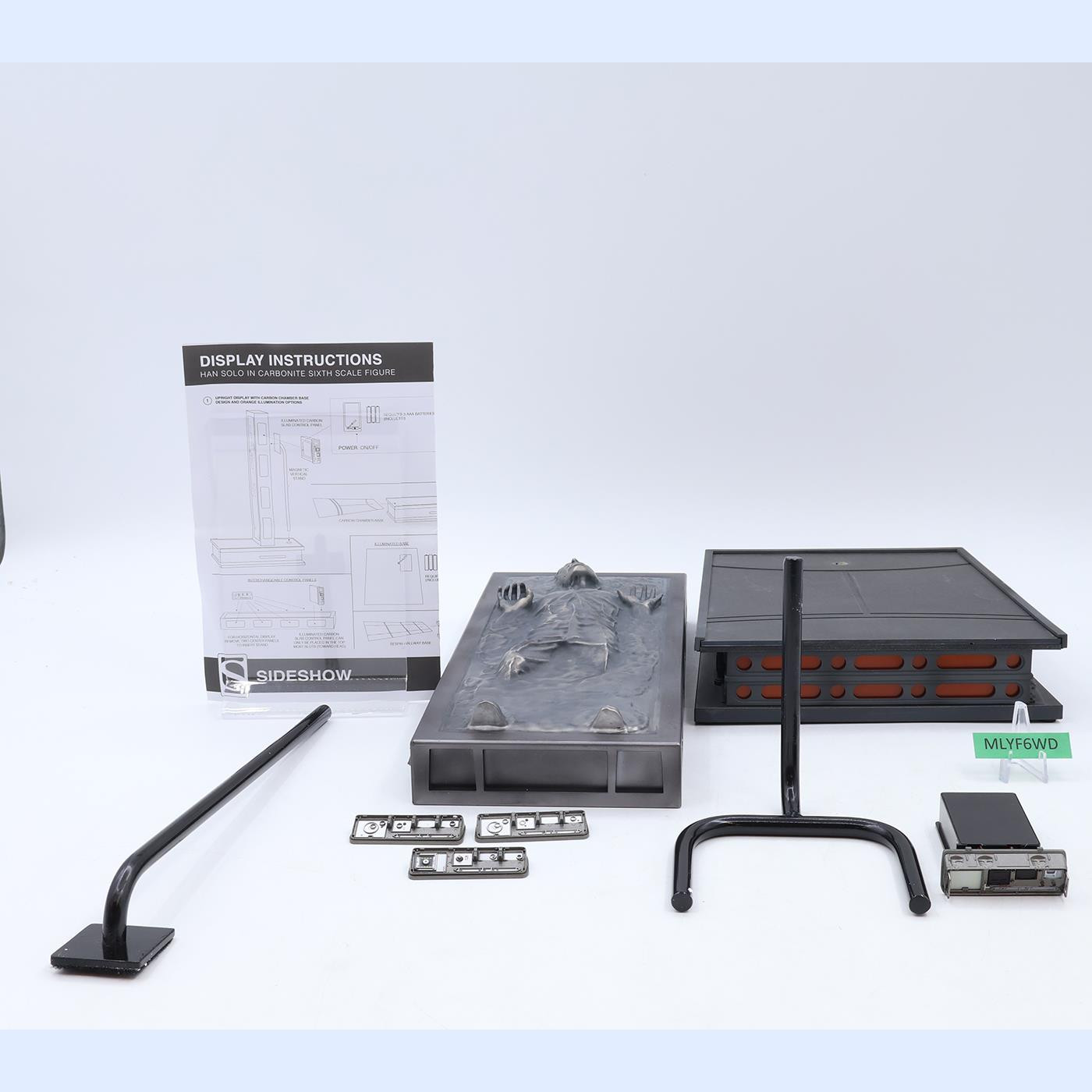 100310 Han Solo in Carbonite Star Wars ESB Sideshow Collectibles 1:6 Figure NEW