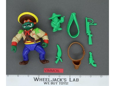 Bandito-Bashin' Mike 100% Complete Teenage Mutant Ninja Turtle 1992 Playmates