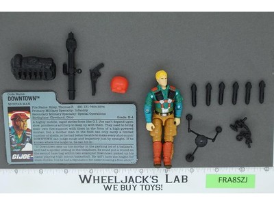 Downtown V1 100% Complete G.I. Joe 1988 Hasbro Vintage Action Figure