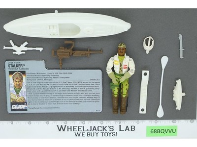 Stalker V2 100% Complete G.I. Joe 1989 Hasbro Vintage Action Figure