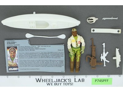 Stalker V2 100% Complete G.I. Joe 1989 Hasbro Vintage Action Figure