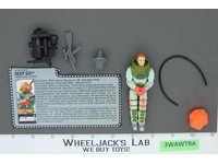 Deep Six V2 100% Complete G.I. Joe 1989 Hasbro Vintage Action Figure