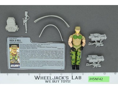 Rock & Roll V2 100% Complete 1989 G.I. Joe Hasbro Vintage Action Figure