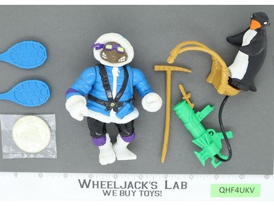 Arctic Donatello 100% Complete w/coin TMNT Adventures 1994 Playmates Figure