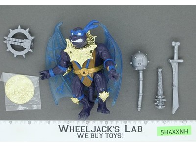 Warrior Winged Leonardo 100% Complete with Coin TMNT 1995 Warriors Playmates
