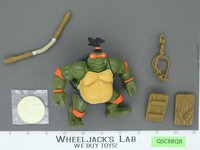 Sumo Michaelangelo 100% Complete w/Coin TMNT Adventures Safari Mike 1995