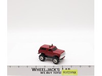Red Maroon Ford Bronco 4x4 Truck Schaper Stomper 1980's Light & Motor WORKS