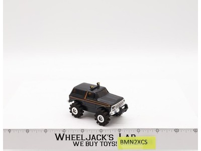 Ford Bronco 4x4 Truck Stomper BLACK 1980's Schaper Toys Repair or Parts
