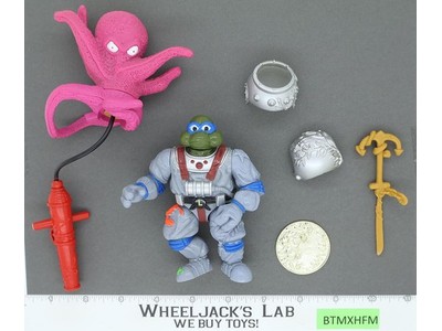 Deep Sea Diver Leonardo 100% Complete w/Coin TMNT Adventures1994 Playmates