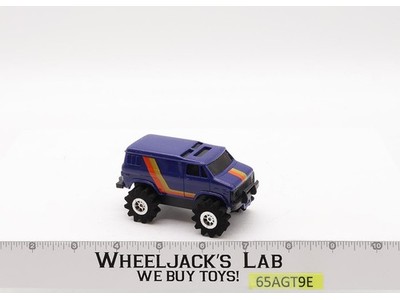Chevy Van 4x4 BLUE Van Schaper STOMPER 1980s Vtg Chevrolet Light & Motor Works