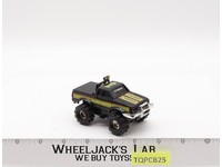 Nissan King Cab 4x4 Pickup Black Schaper Stomper 1980s Vtg Light & Motor WORKS!