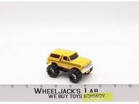 Ford Bronco 4x4 YELLOW Truck Stomper Schaper 1980's Vtg Light & Motor WORKS