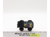 Peachtree Playthings STOMPERS 4x4 Splash Down BLACK 1997 Vtg Light & Motor WORKS