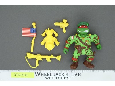 Raph the Green Teen Beret 100% Complete TMNT Teenage Mutant Ninja Turtles 1991