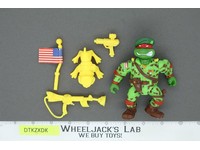 Raph the Green Teen Beret 100% Complete TMNT Teenage Mutant Ninja Turtles 1991