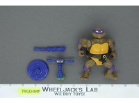 Head Droppin' Don 100% Teenage Mutant Ninja Turtles 1991 Playmates Action Figure