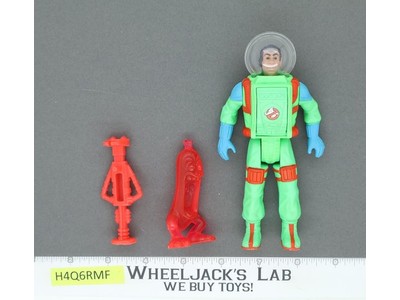 Winston Zeddemore w/ Ghost Super Fright 100% Complete Ghostbusters Kenner 1986