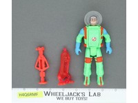 Winston Zeddemore w/ Ghost Super Fright 100% Complete Ghostbusters Kenner 1986