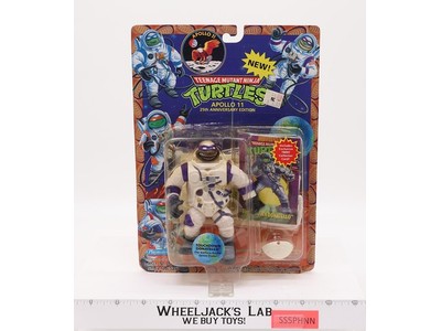 Touchdown Donatello TMNT Apollo 11 1994 Playmates New Sealed Action Figure
