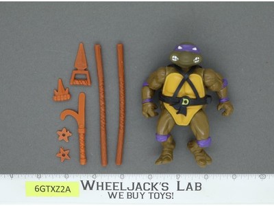 Donatello HARD HEAD Complete Teenage Mutant Ninja Turtles TMNT Playmates 1988