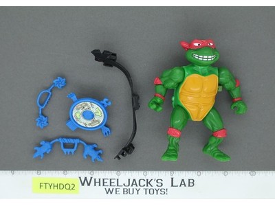 Breakfightin' Raphael 100% Complete Whacky Action TMNT 1989 Playmates