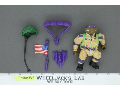 Pro Pilot Don 100% Complete Teenage Mutant Ninja Turtles Playmates 1991 Vintage