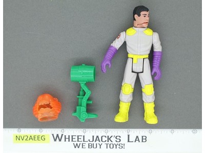 Winston Zeddemore 100% Complete Fright Features Ghostbusters 1987 Kenner Vintage