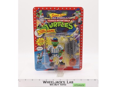 Grand Slammin' Raph Teenage Mutant Ninja Turtles TMNT 1991 Playmates NEW SEALED