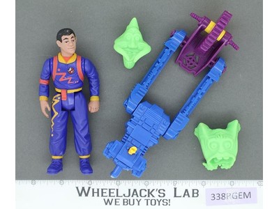 Winston Zeddemore Power Pack Complete Ghostbusters 1989 Kenner Action Figure