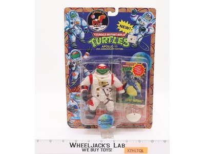 Retro Rocket Raphael TMNT Apollo 11 1994 Playmates Figure NEW MOSC SEALED