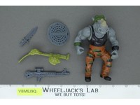 Rocksteady HARD HEAD 100% Complete Teenage Mutant Ninja Turtles 1988 Playmates