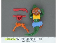 Leatherhead 100% Complete Teenage Mutant Ninja Turtles TMNT Playmates 1989