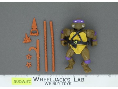 Donatello Soft Head Complete Teenage Mutant Ninja Turtle Playmates 1988 MACAO