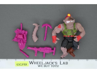 Dirtbag 100% Complete Teenage Mutant Ninja Turtles TMNT Playmates 1991 Vintage