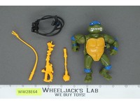 Sword Slicin' Leo 100% Complete Teenage Mutant Ninja Turtles 1990 Playmates
