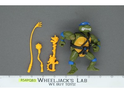 Sword Slicin' Leo 100% Complete Teenage Mutant Ninja Turtles TMNT Playmates 1990