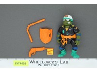 Make My Day Leo 100% Complete Teenage Mutant Ninja Turtle 1991 Playmates Vintage