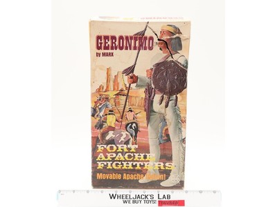 Geronimo Fort Apache Fighters 1974 MARX Best of the West W/Box Complete Set