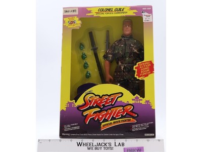 Colonel Guile Street Fighter GI Joe 12" 1993 Hasbro Action Figure MISB NEW