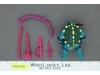 Slash PURPLE BELT RED LETTER S 100% Complete Teenage Mutant Ninja Turtle TMNT