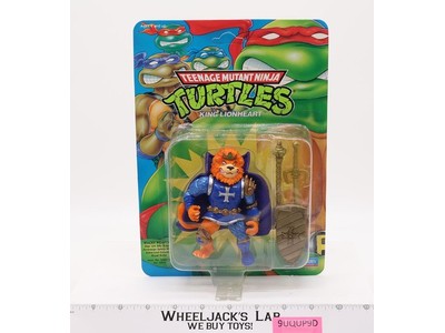 King Lionheart Teenage Mutant Ninja Turtles TMNT 1991 Playmates NEW MOSC SEALED