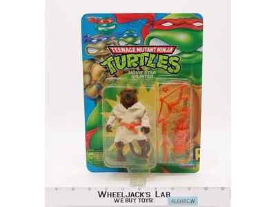Movie Star Splinter Teenage Mutant Turtles TMNT 1992 Playmates Figure NEW SEALED