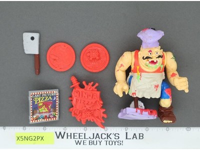 Pizzaface 100% Complete Teenage Mutant Ninja Turtles 1990 Vintage Playmates
