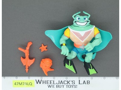 Ray Fillet 100% Complete Teenage Mutant Ninja Turtles TMNT 1990 Playmates