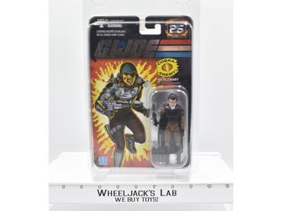 Major Bludd NEW W Star Case GI Joe 25th Anniversary 2007 Hasbro Action Figure