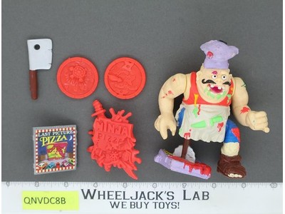 Pizzaface 100% Complete Teenage Mutant Ninja Turtles 1990 Vintage Playmates