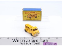 Thames Trader Compressor Truck No. 28 Matchbox Lesney YELLOW Vtg England W/ Box