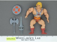 He-Man Soft Head Masters of the Universe 100% Complete 1982 MOTU Mattel Figure