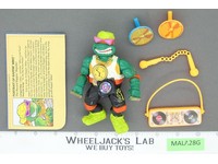 Rappin' Mike 100% Complete Teenage Mutant Ninja Turtle TMNT 1991 Playmates